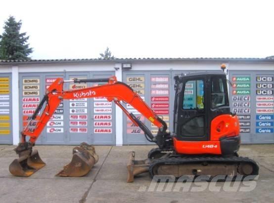Kubota U 48-4 Minigrävare < 7t