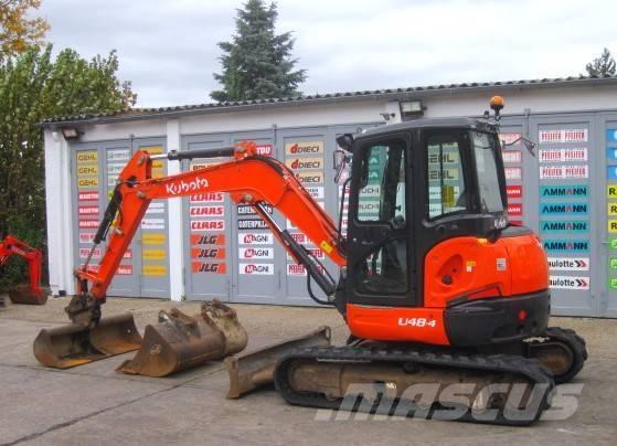 Kubota U 48-4 Minigrävare < 7t