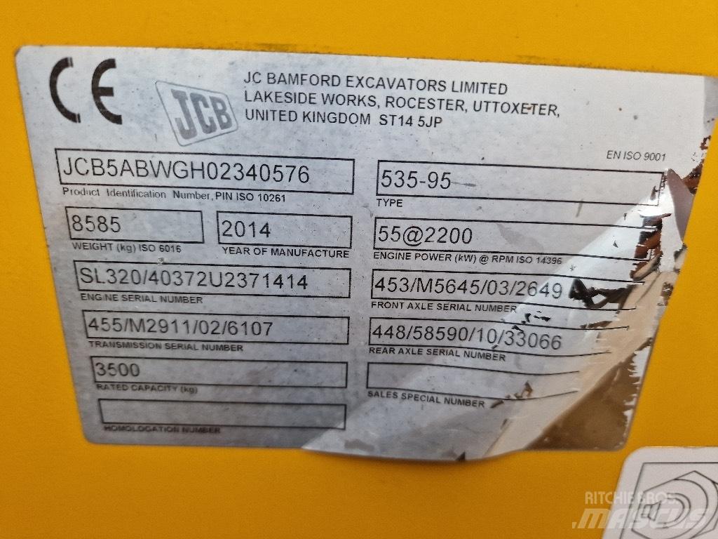 JCB 2014 JCB 535-95 Teleskoplastare