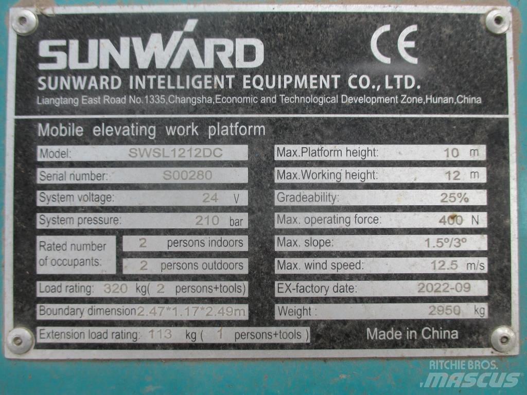 Sunward SWSL 1212 DC Saxliftar