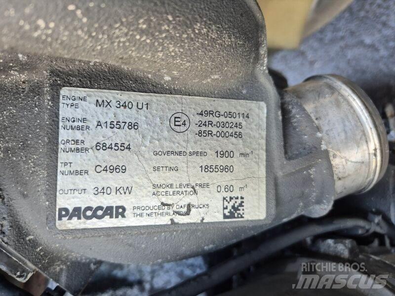 DAF MX340U1 Motorer