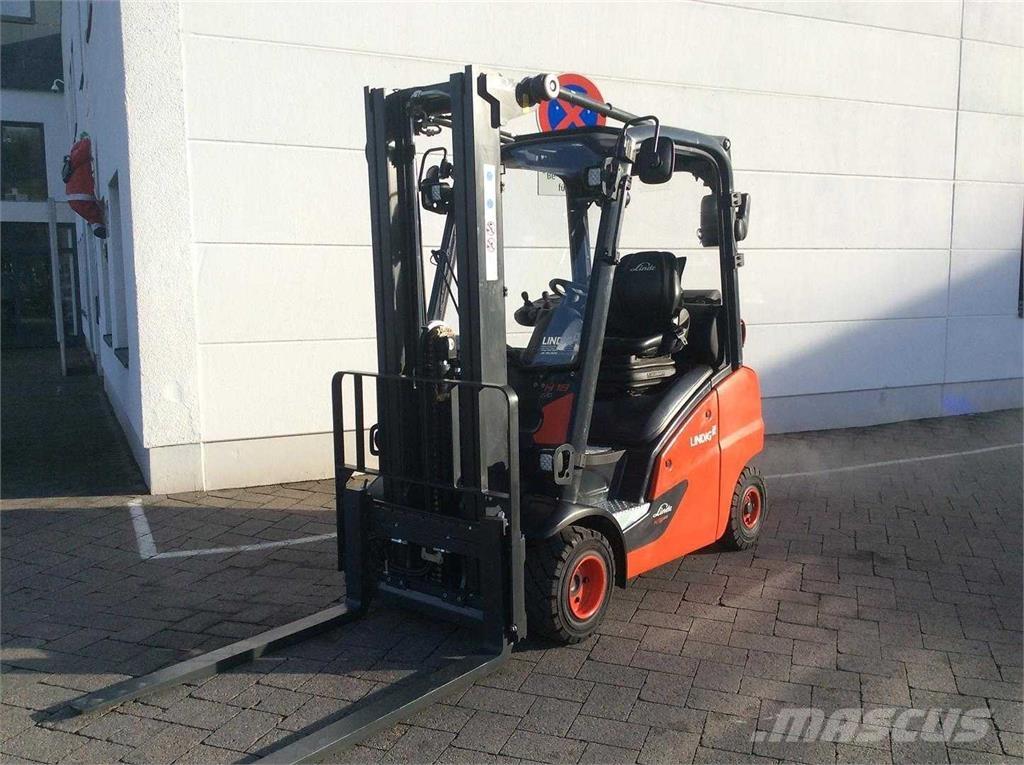 Linde H18T Gasolmotviktstruckar