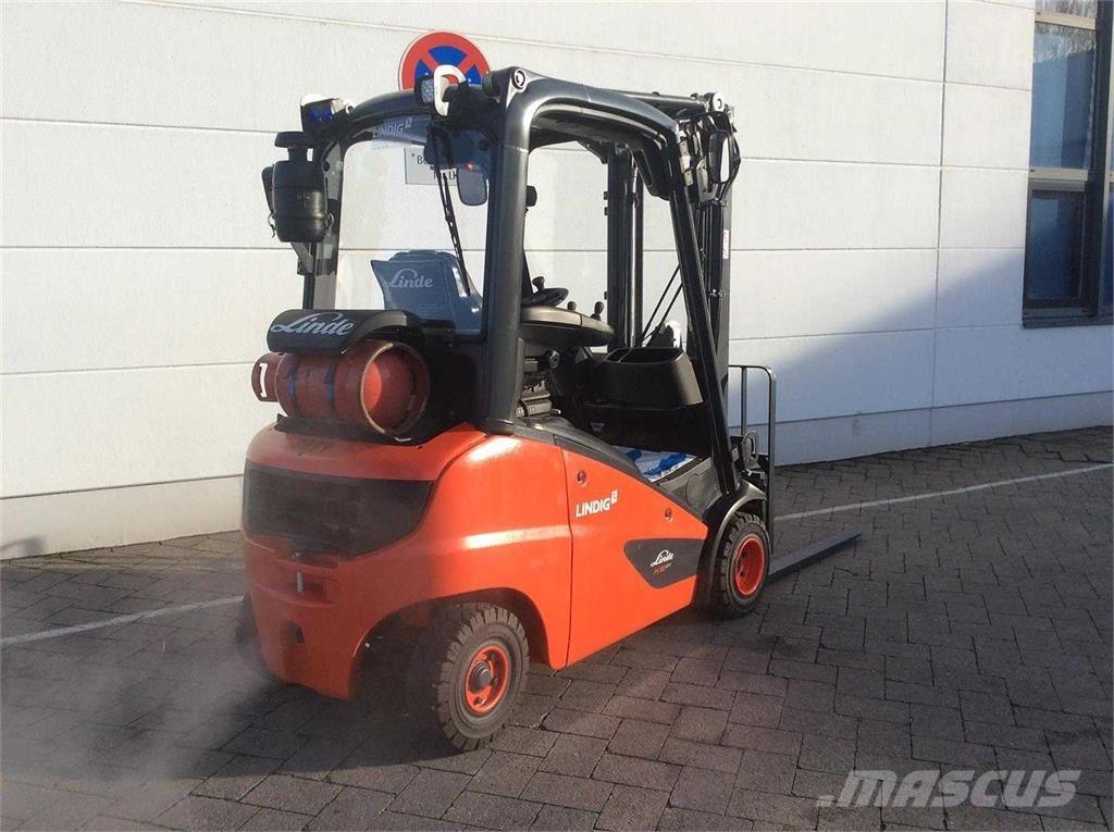 Linde H18T Gasolmotviktstruckar
