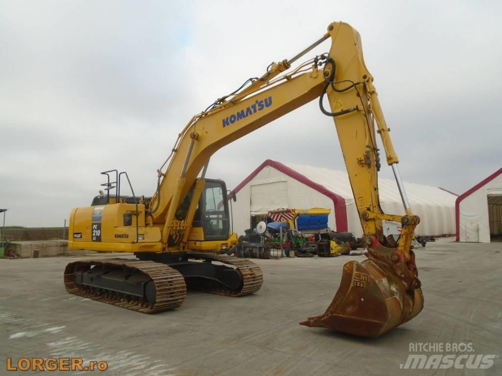 Komatsu PC210LC-10 Bandgrävare