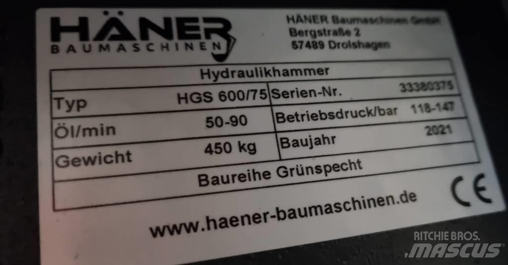 Häner HGS 600/75 Hydraulhammare