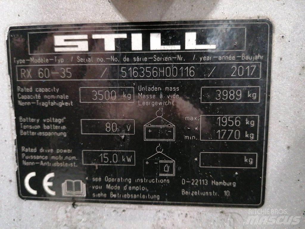 Still RX60-35 Elmotviktstruckar