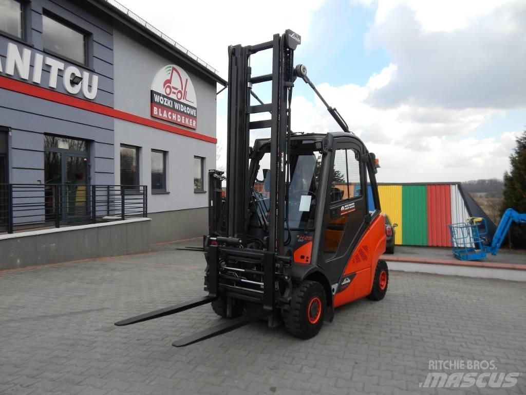 Linde H25D-02 Dieselmotviktstruckar