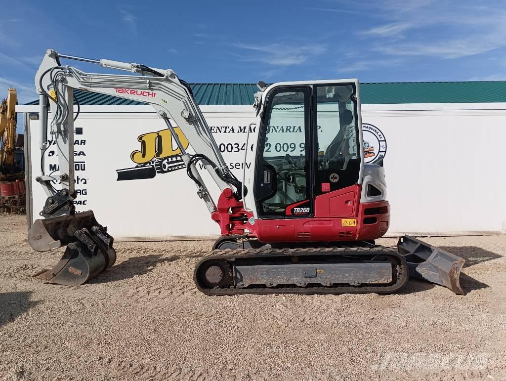 Takeuchi TB 260 Minigrävare < 7t