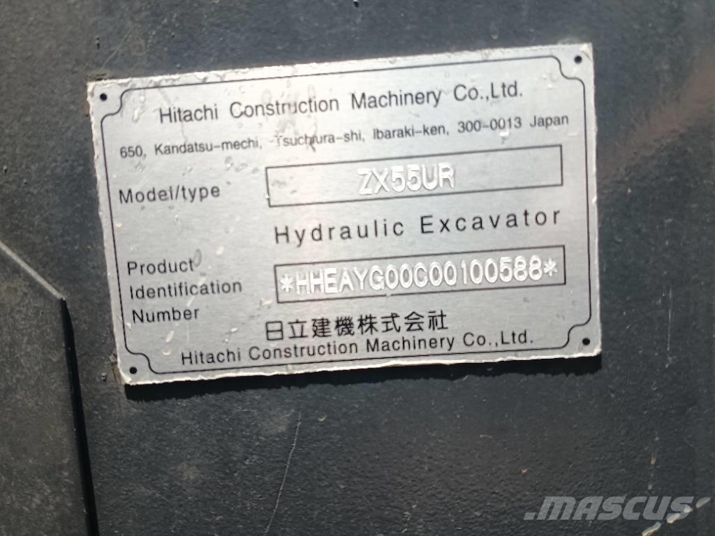 Hitachi 55 Minigrävare < 7t