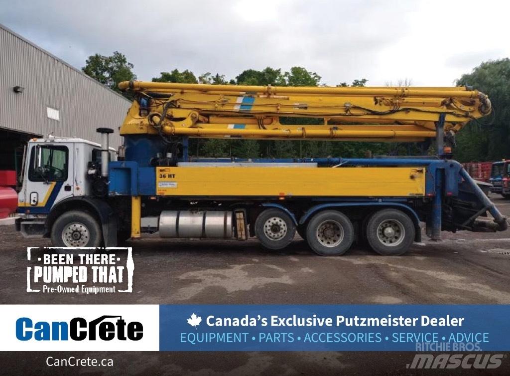 Schwing 36M Lastbilar med betongpump