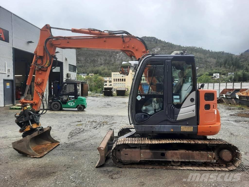 Hitachi ZX 85 US-5 Midigrävmaskiner 7t - 12t