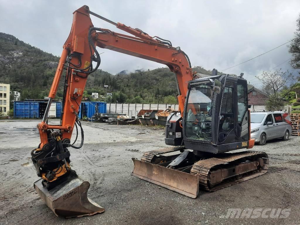 Hitachi ZX 85 US-5 Midigrävmaskiner 7t - 12t