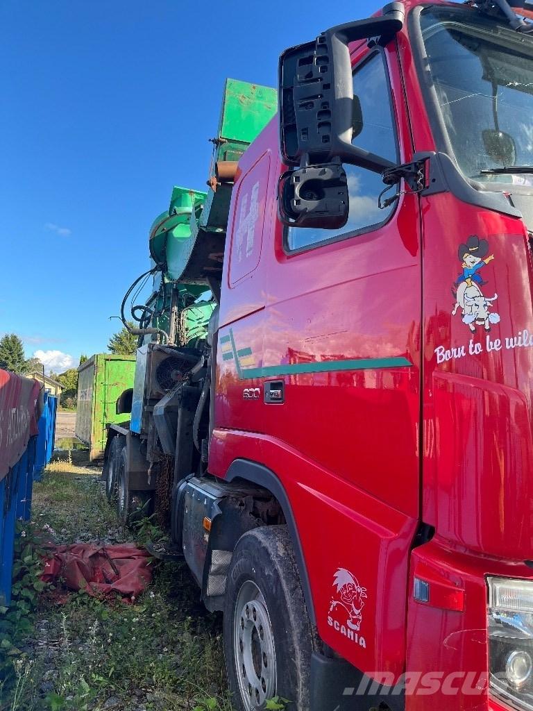 Volvo FH 16 610 Vedklyvar och vedkapar
