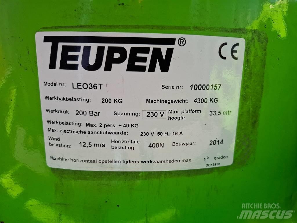 Teupen LEO36T Teleskop bomliftar