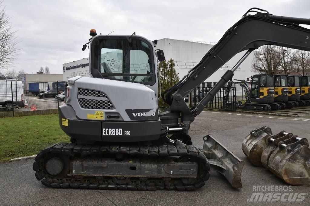 Volvo ECR 88 D Midigrävmaskiner 7t - 12t