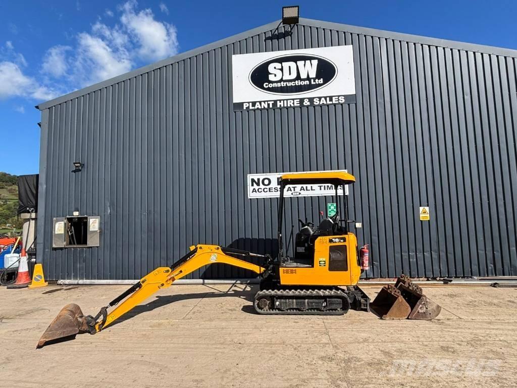 JCB 16 C Minigrävare < 7t