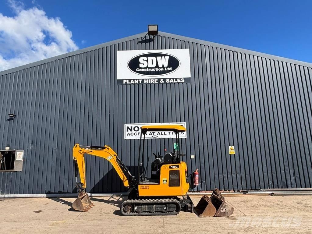 JCB 16 C Minigrävare < 7t