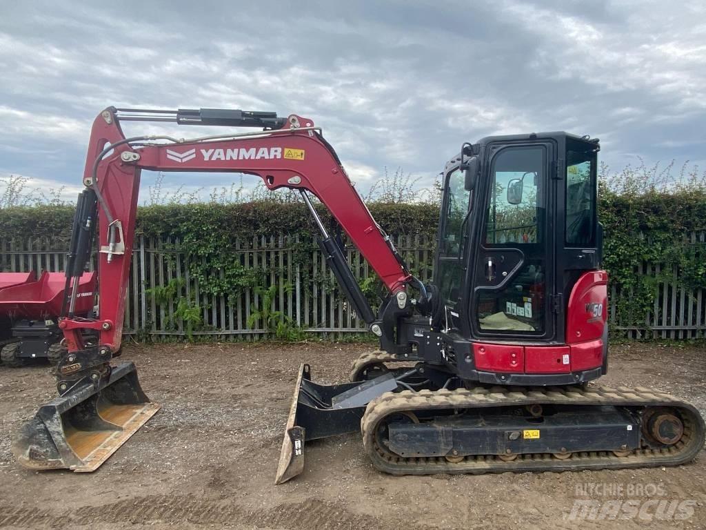 Yanmar Vio 50-6B Minigrävare < 7t
