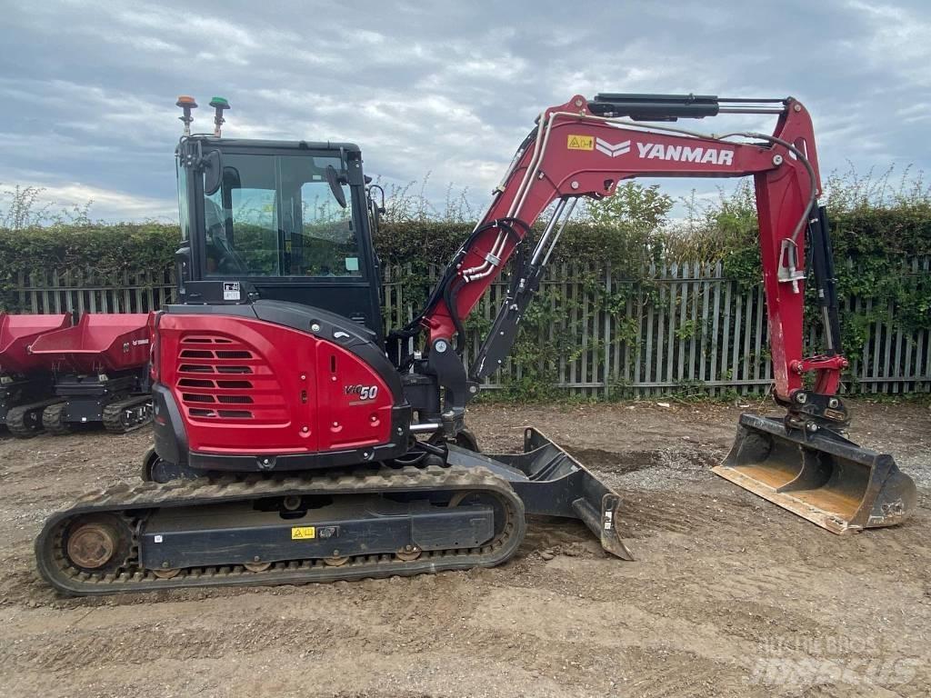 Yanmar Vio 50-6B Minigrävare < 7t