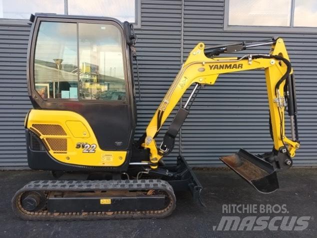 Yanmar sv22 Minigrävare < 7t