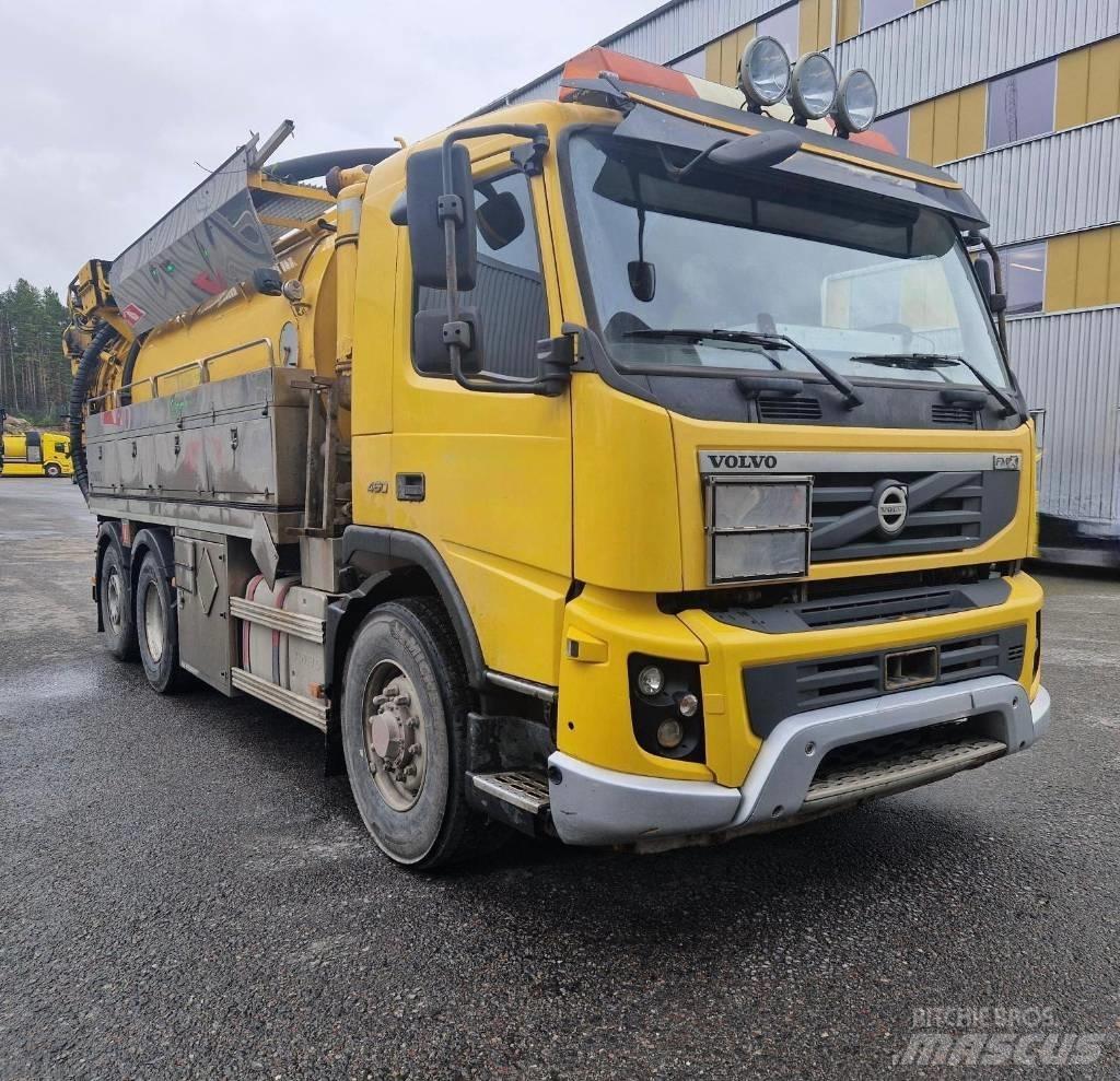 Volvo FM 460 Slamsugningsbil