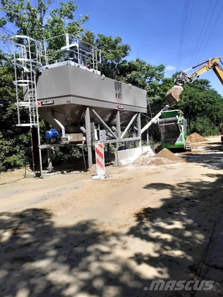  horizontal silo silo Materialhantering - Övriga