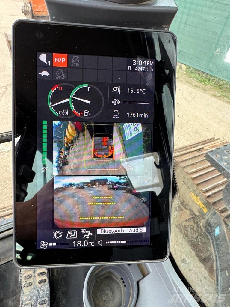 Hitachi ZX135US-7 Bandgrävare