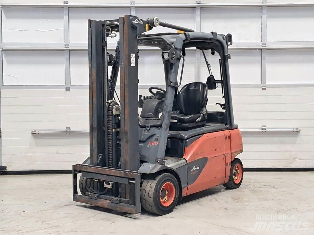 Linde E20PL-02 Elmotviktstruckar