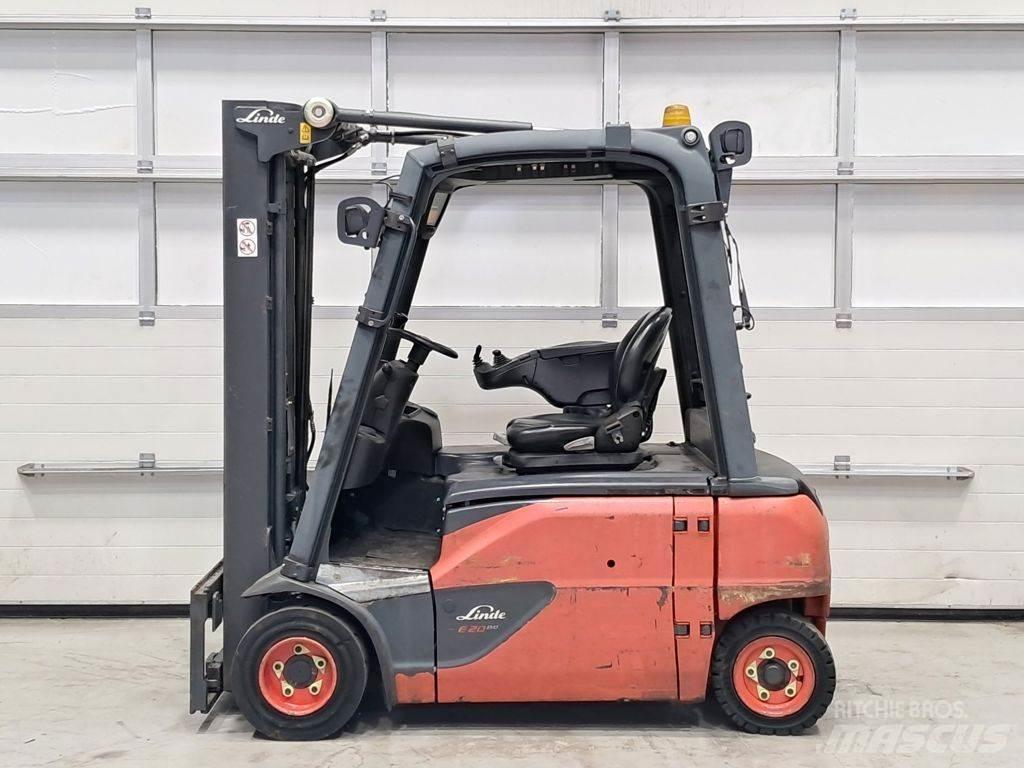 Linde E20PL-02 Elmotviktstruckar