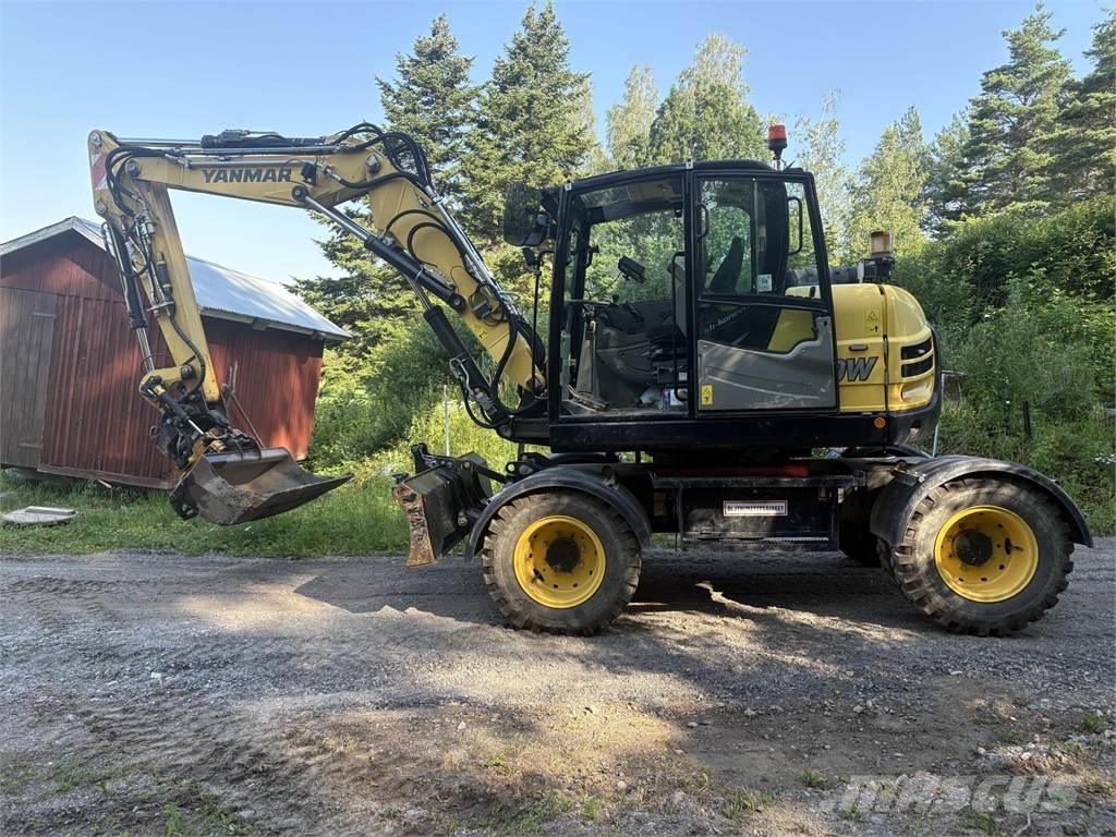Yanmar B110W Hjulgrävare