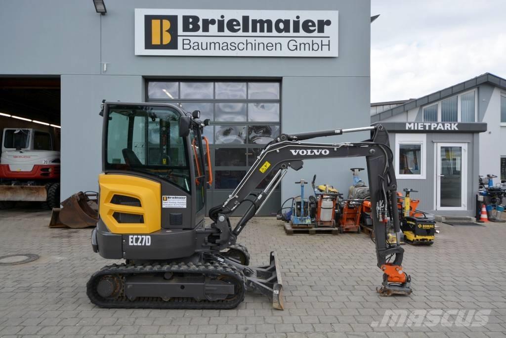Volvo EC 27 D Minigrävare < 7t