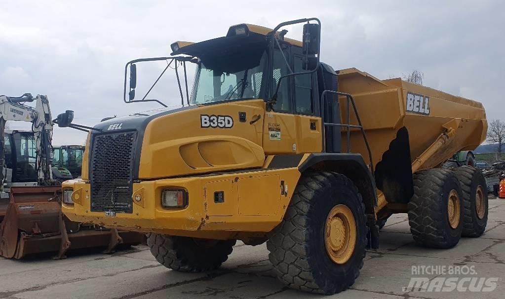 Bell B 35 D Midjestyrd dumper