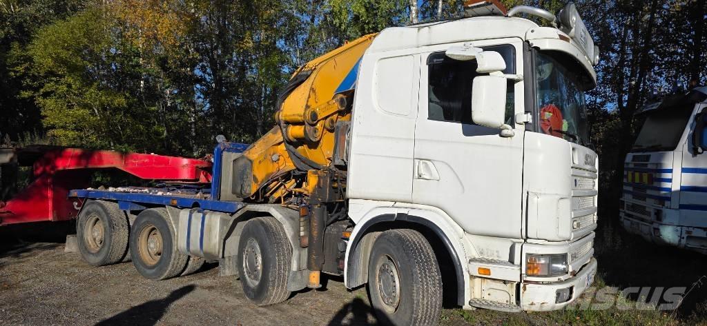 Scania R 144 G Kranbilar