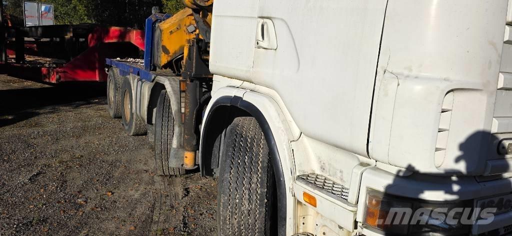 Scania R 144 G Kranbilar