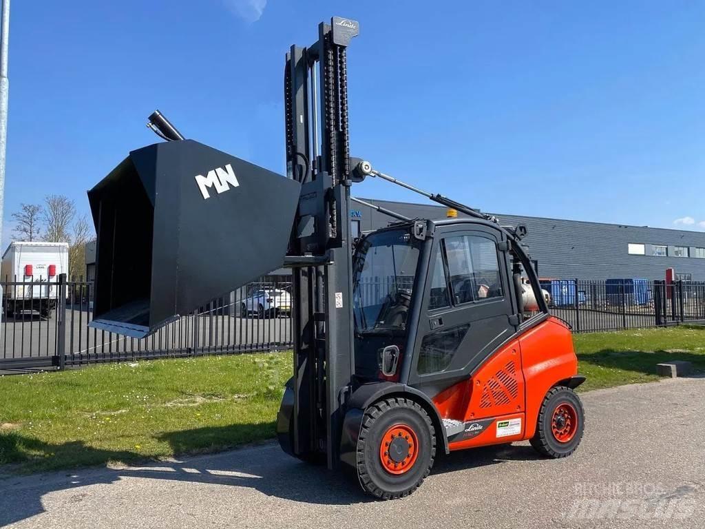 Linde H50T-02 Gasolmotviktstruckar