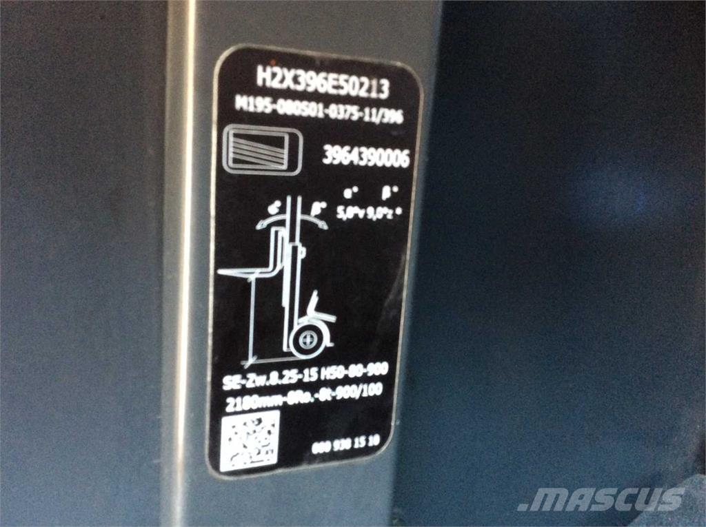 Linde H80D/900 Dieselmotviktstruckar