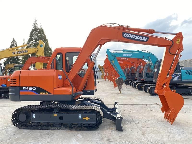 Doosan DH 80 Minigrävare < 7t
