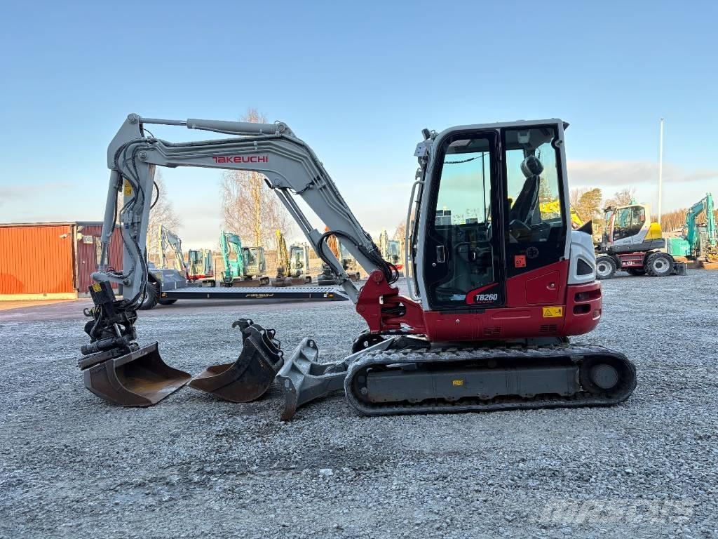 Takeuchi TB260 Minigrävare < 7t
