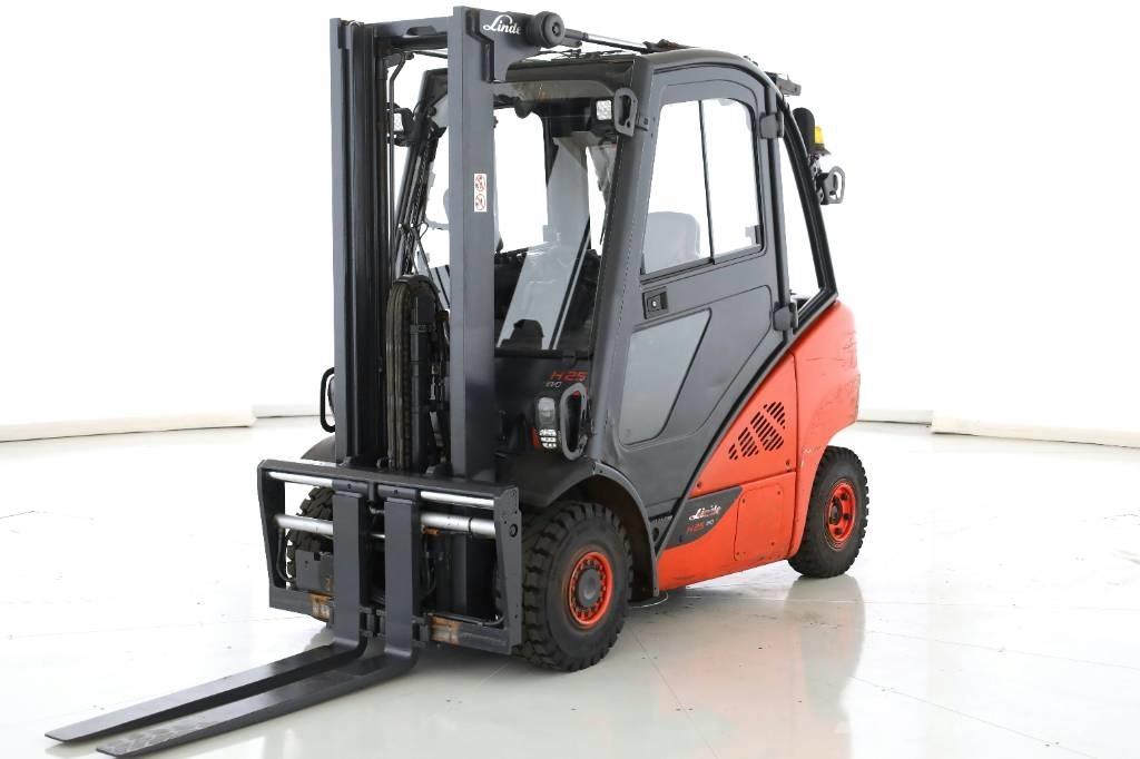 Linde H-25-D-02 Dieselmotviktstruckar