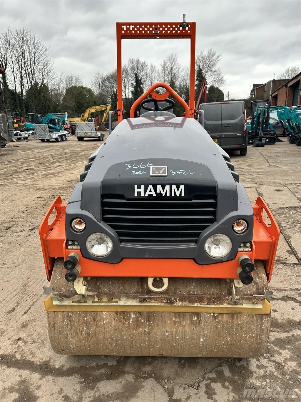 Hamm HD 12 Tvåvalsvältar