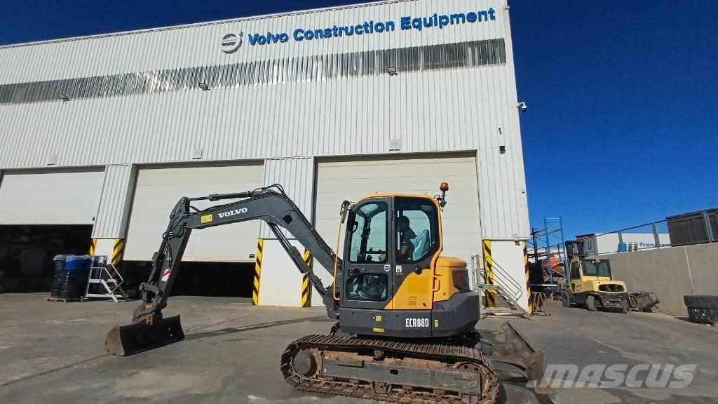 Volvo ECR 88 D Midigrävmaskiner 7t - 12t