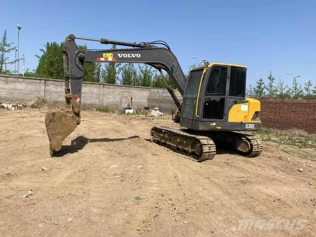Volvo ec80d Bandgrävare