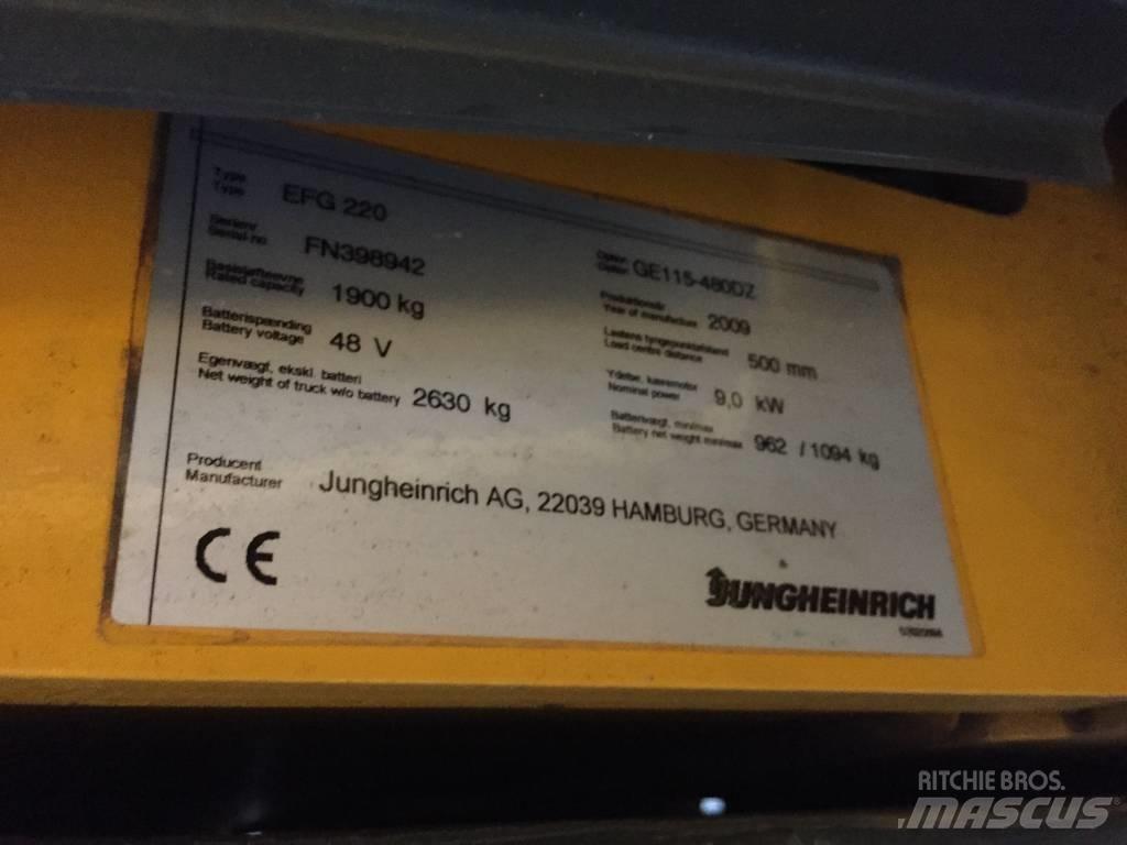 Jungheinrich EFG 220 Elmotviktstruckar