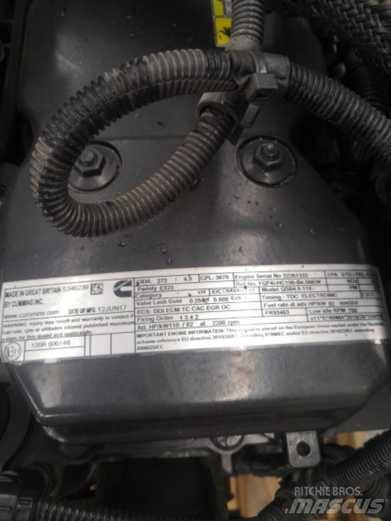 Cummins QSB4.5C-T4i Entreprenad - Övrigt
