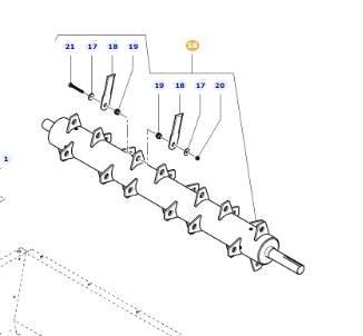 Fenet 5275 C Band, kedjor och underreden