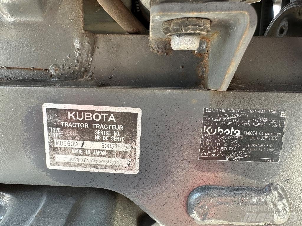 Kubota M8560 Traktorer
