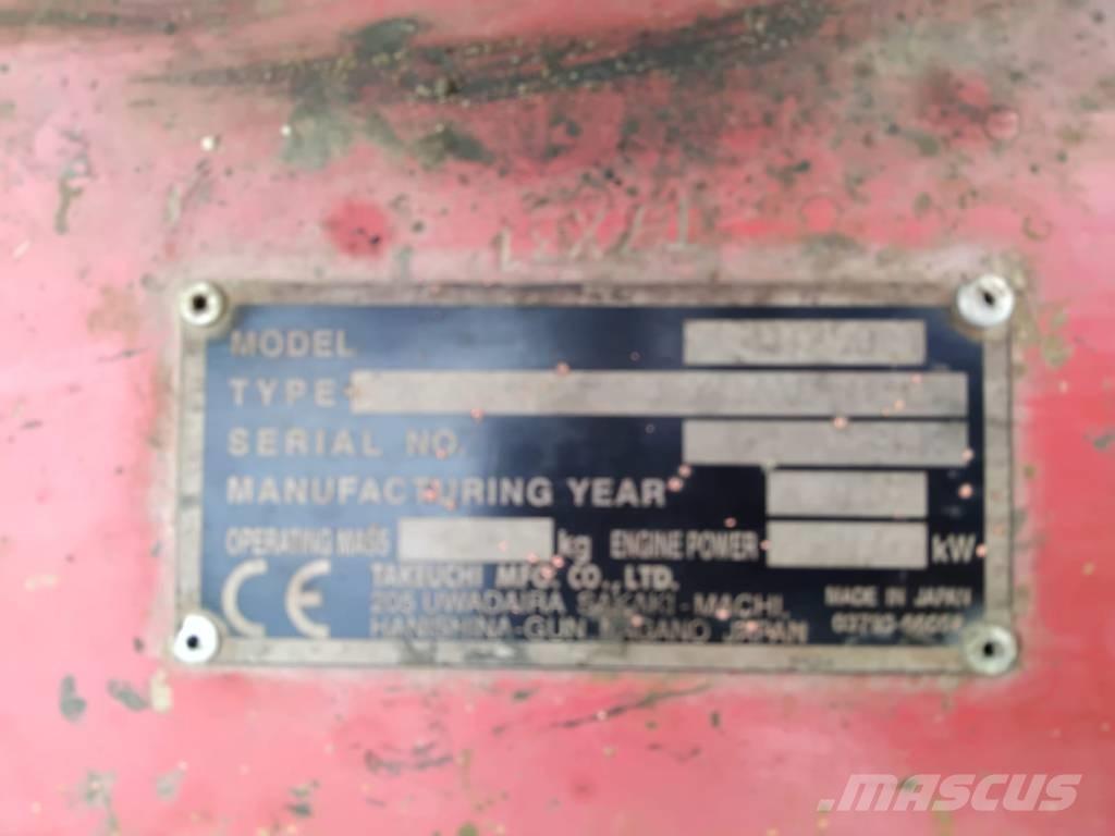 Takeuchi TB 250 Minigrävare < 7t