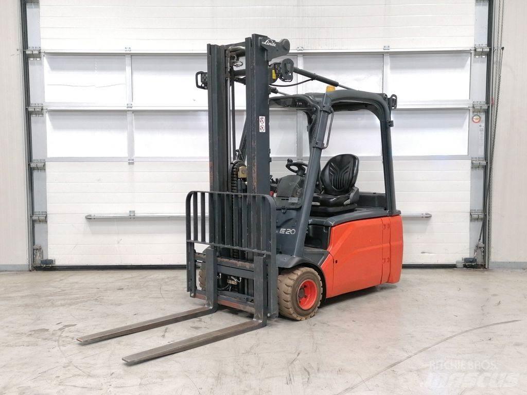 Linde E20L-01 Elmotviktstruckar