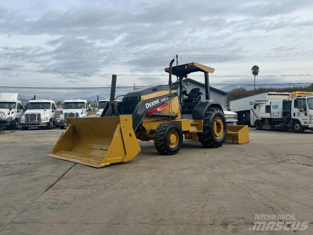John Deere 210L EP Frontlastare och grävare