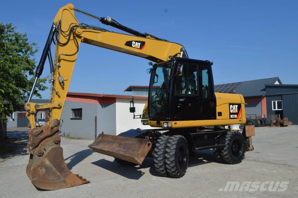 CAT M 313 D Hjulgrävare